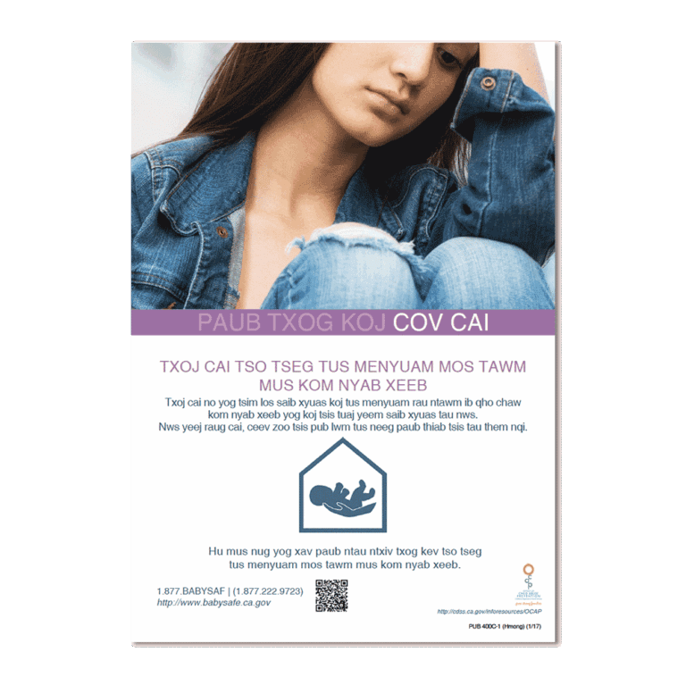 Know Your Rights Poster - Hmong